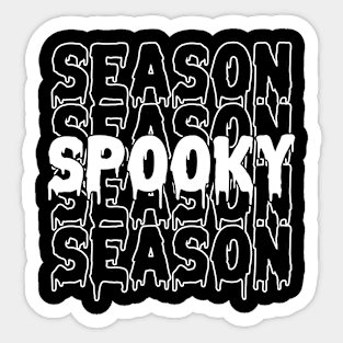 Spooky Season Halloween Sticker